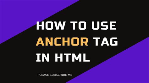 anchor tag open in new window